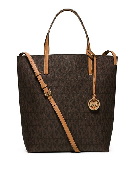 tan and white michael kors purse|Michael Kors tan tote bag.